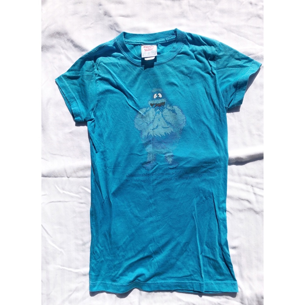 Rudolph the reindeer abominable snowman t shirt